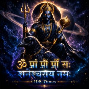 Om Praam Preem Praum Sah Shanaischaraya Namah (108 Times) | Shani Beej Mantra | Powerful Shani Dev Mantra for Karma & Protection
