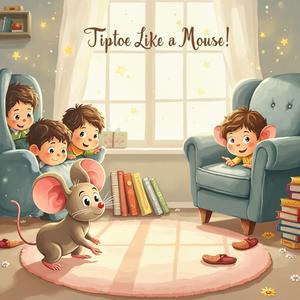 Tiptoe Like a Mouse (Quiet Action Song for Kids)
