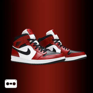 #AirJordan #1s #ChicagoBlaccToe (#ScrewedNChopped)