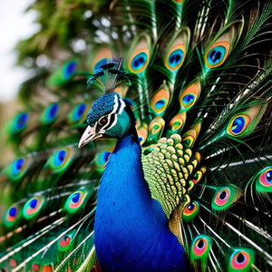 Вот так кричит павлин