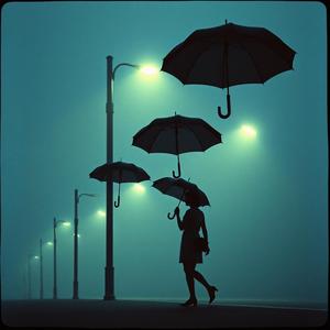 雨中的告别
