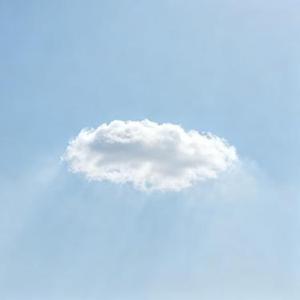 静かな空