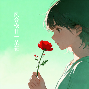 风会吹开一朵花
