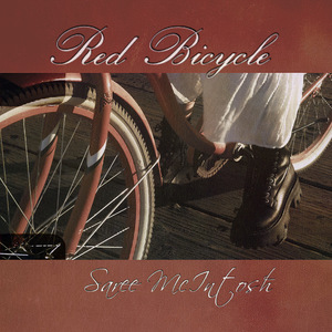 빨간 자전거 타는 우체부