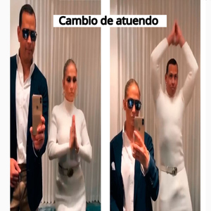 Cambio de atuendo TikTok