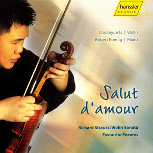 Salut d'amour, Op. 12, "Liebesgruss" (version for violin and piano):Salut d'amour, Op. 12