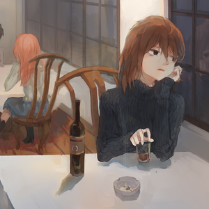 那个不抽烟的人