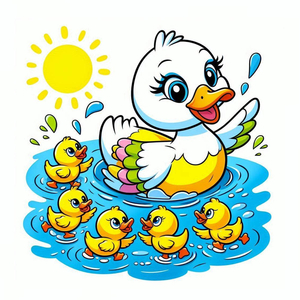 П'ять жовтеньких каченяток