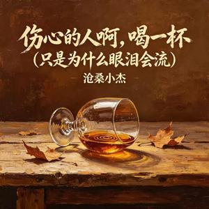 伤心的人啊，喝一杯（只是为什么眼泪会流）