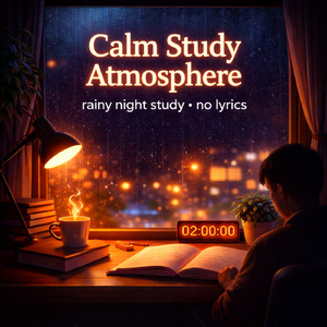Calm Study Atmosphere, Vol.2 — It's 2:13 AM You’re Trying to Focus