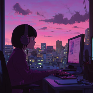 閉店後の静けさ