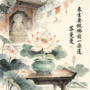 来生愿做佛前一朵莲 (风吹眼中愁)