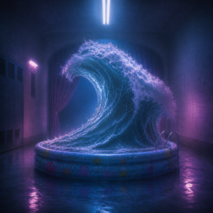 Kiddie Pool Waves