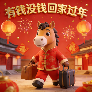 有钱没钱回家过年