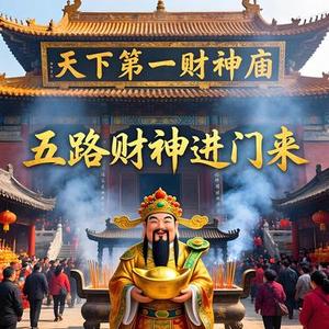 五路财神进门来