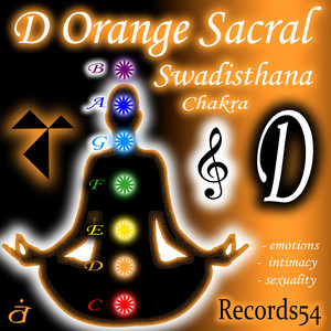 D 2-3 Orange Sacral Swadisthana Chakra (80 to 109 Bpm)