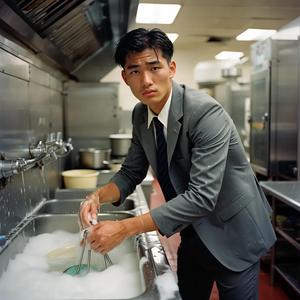 Ondernemer Kenji / Afwas