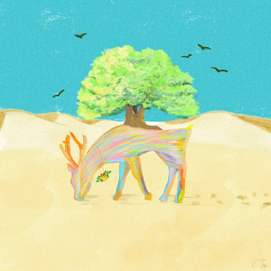 季節外れのトナカイ