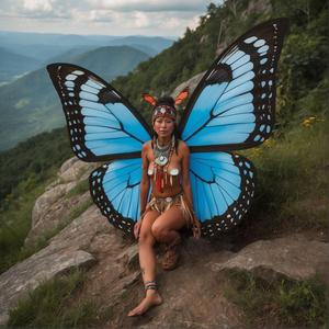 The Happy Butterfly Girl Song | Native Music
