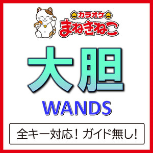 大胆（カラオケ）[Originally Performed By WANDS]