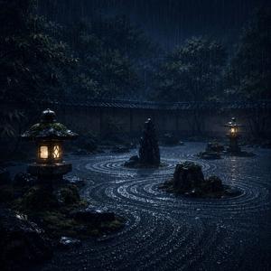 Rain Garden Night — Japanese Zen Koto and Shakuhachi | 雨の庭園
