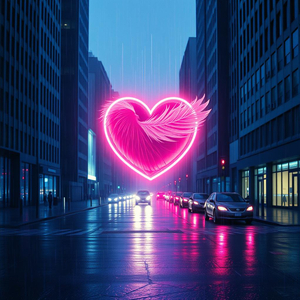 我向你飞雨温柔的坠