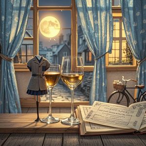 空杯里的旧月光-回忆中的伤