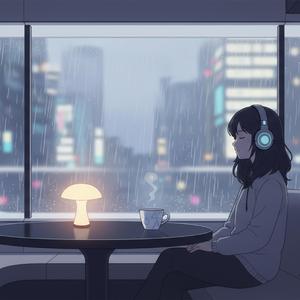 Rainy Day Window View