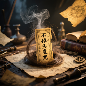 不掉头发咒(保住秀发)