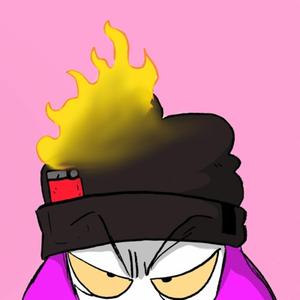 lighter in the beanie!