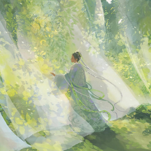 月光下的凤尾竹 (伴奏)