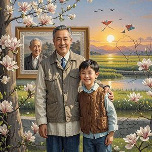 接力的晨光