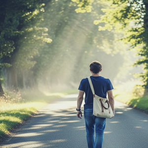 이 길을 걷는 순간