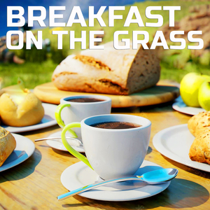 Relaxing Breakfast on the Grass