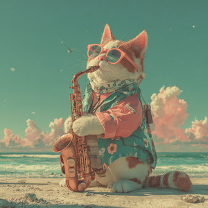 Cat’s Sunset Jazz～海辺で奏でるまろやかな音色