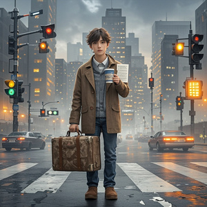 十字路口的行李