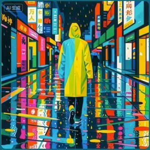 轻雨中漫游