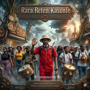 Rara Beten Kasonfe Mwen antre nan lakou a Bonjou manman bonjou papa