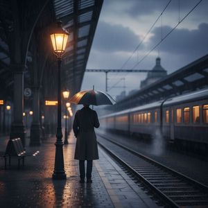 Под вечерним фонарём