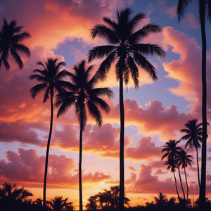 阳台上的早晨咖啡