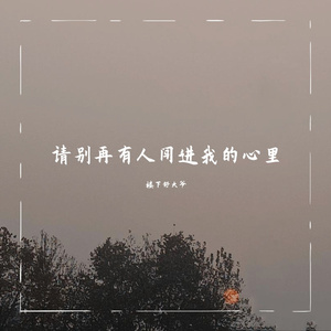 请别再有人闯进我的心里