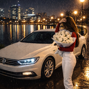 Тихо падає дощ