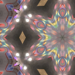 The misty veil that shrouds the space