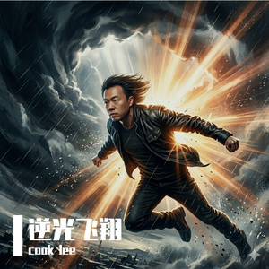 逆光飞翔