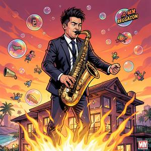 Sax on Fire