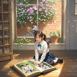 旧照片里的午后