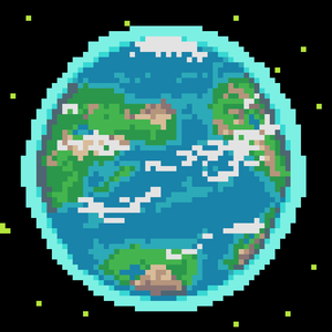 青い星
