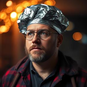 Sølvpapirs Hatten På