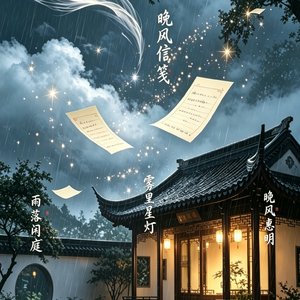 雨落闲庭