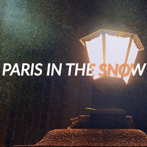 paris in the snow